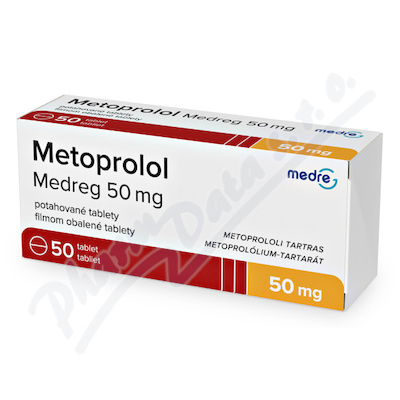 Metoprolol Medreg 50mg tbl.flm.50