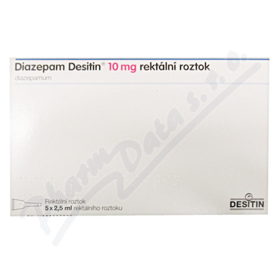 Diazepam Desitin 10mg rct.sol.5x2.5ml