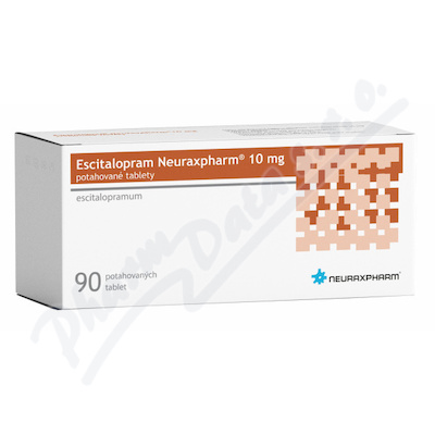 Escitalopram Neuraxpharm 10mg tbl.flm.90 I