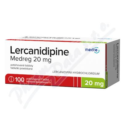 Lercanidipine Medreg 20mg tbl.flm.100