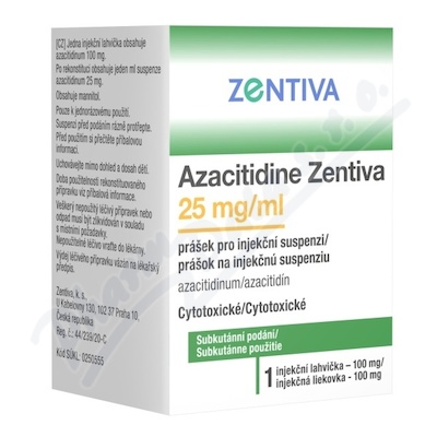 Azacitidine Zentiva 25mg/ml inj.plv.sus.1