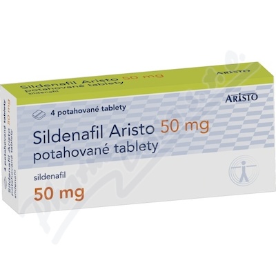 Sildenafil Aristo 50mg tbl.flm.4