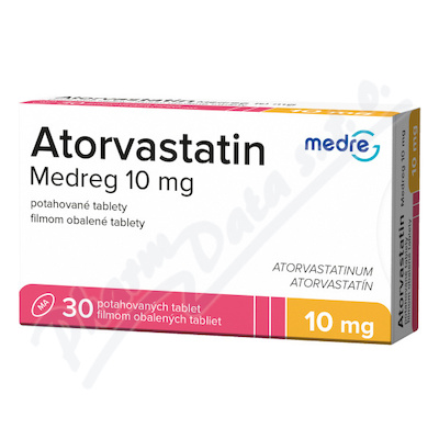 Atorvastatin Medreg 10mg tbl.flm.30