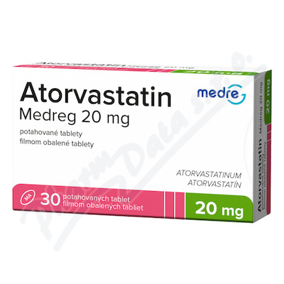 Atorvastatin Medreg 20mg tbl.flm.30