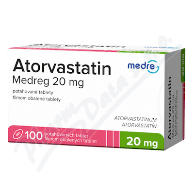 Atorvastatin Medreg 20mg tbl.flm.100