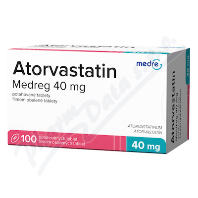 Atorvastatin Medreg 40mg tbl.flm.100