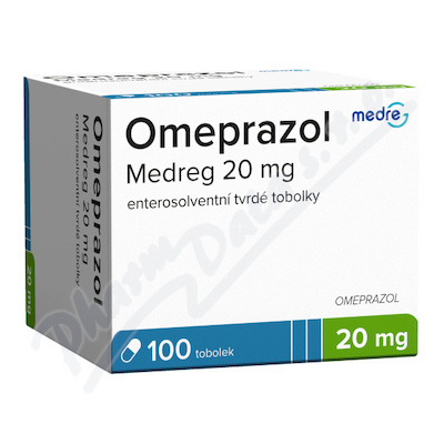 Omeprazol Medreg 20mg cps.etd.100