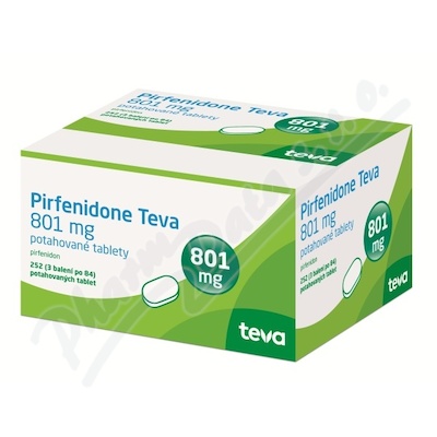 Pirfenidone Teva 801mg tbl.flm.252(3x84)