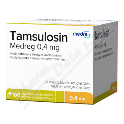 Tamsulosin Medreg 0.4mg cps.dur.mrl.100