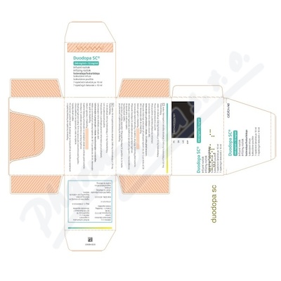 Duodopa SC 240mg/ml+12mg/ml inf.sol.7x10ml