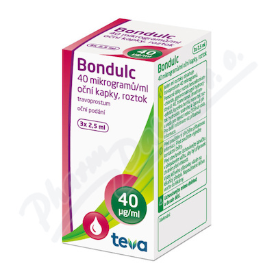 Bondulc 40mcg/ml oph.gtt.sol.3x2.5ml