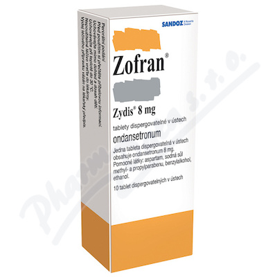 Zofran Zydis 8mg por.tbl.dis.10