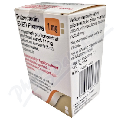 Trabectedin EVER Pharma 1mg inf.plv.csl.1