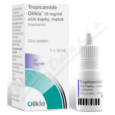 Tropicamide Olikla 10mg/ml oph.gtt.sol.1x10ml