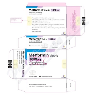 Metformin Viatris 1000mg tbl.flm.60