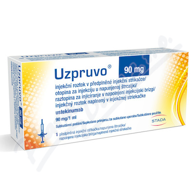 Uzpruvo 90mg inj.sol.isp.1x1ml