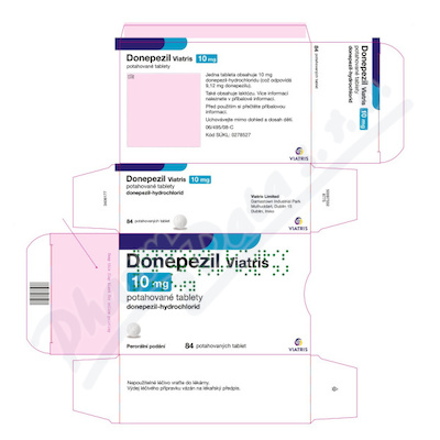 Donepezil Viatris 10mg tbl.flm.84