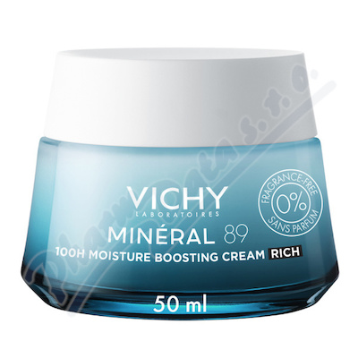 VICHY MINERAL89 Krém pro podporu hydratace 50ml