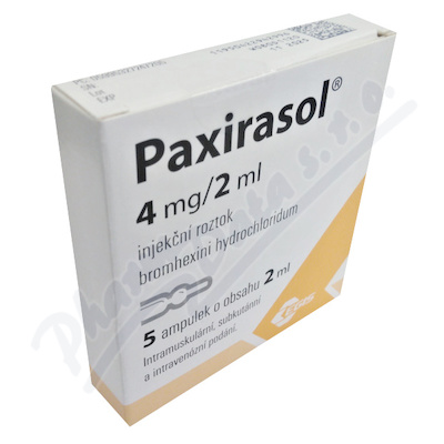 Paxirasol 2mg/ml inj.sol.5x2ml