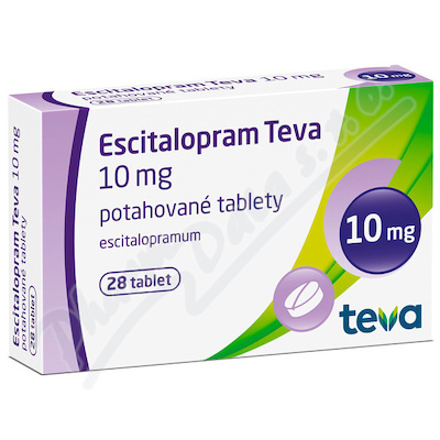 Escitalopram Teva 10mg tbl.flm.28