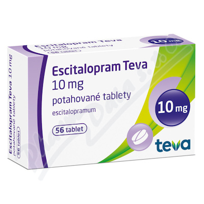 Escitalopram Teva 10mg tbl.flm.56