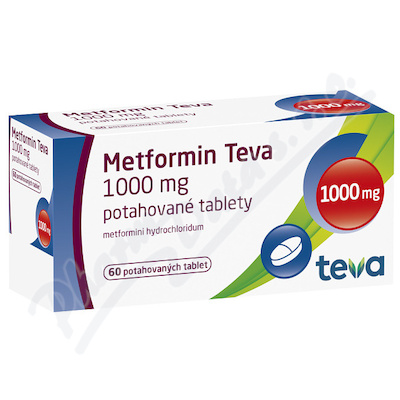 Metformin Teva 1000mg tbl.flm.60 II