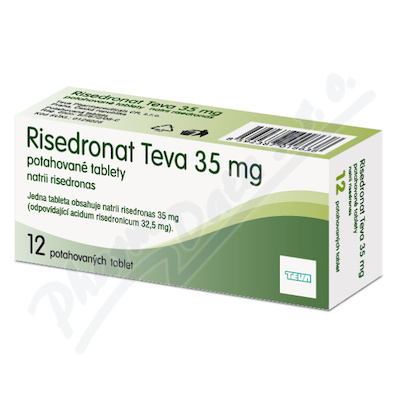 Risedronat Teva 35mg tbl.flm.12 (3x4)