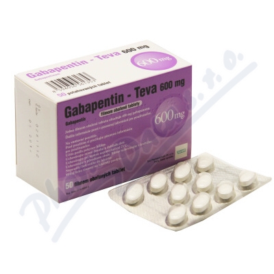 Gabapentin-Teva 600mg tbl.flm.50 I