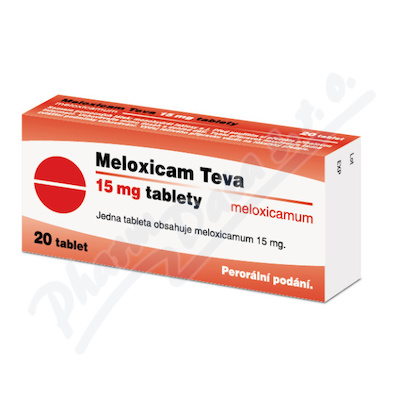 Meloxicam Teva 15mg tbl.nob.20 I