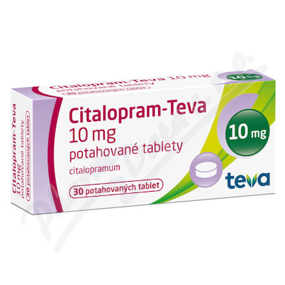 Citalopram Teva 10mg tbl.flm.30