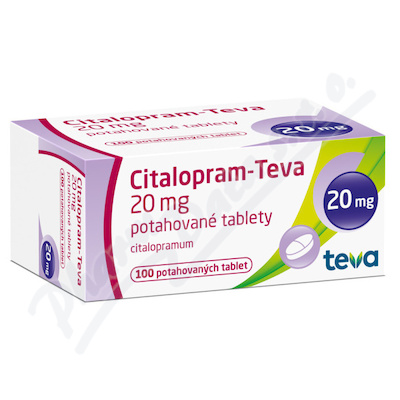 Citalopram Teva 20mg tbl.flm.100