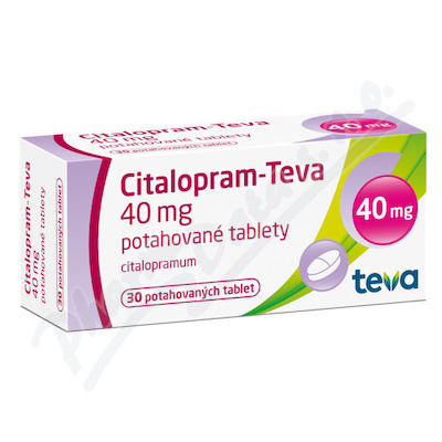 Citalopram Teva 40mg tbl.flm.30