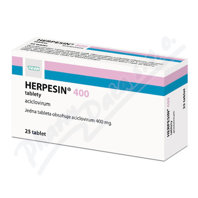 Herpesin 400mg tbl.nob.25