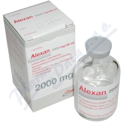 Alexan 50mg/ml inf.cnc.sol.1x40ml/2000mg