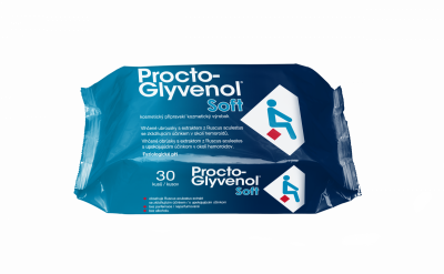 Procto-Glyvenol Soft - vlhčené ubrousky 30ks