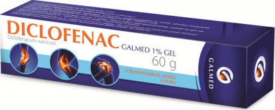 Diclofenac Galmed 1% gel drm.gel 1x60g