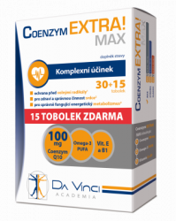 Coenzym Extra! Max 100mg DVA 30 + 15 kapslí