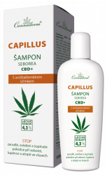 Cannaderm Capillus seborea šampon CBD+ 150ml