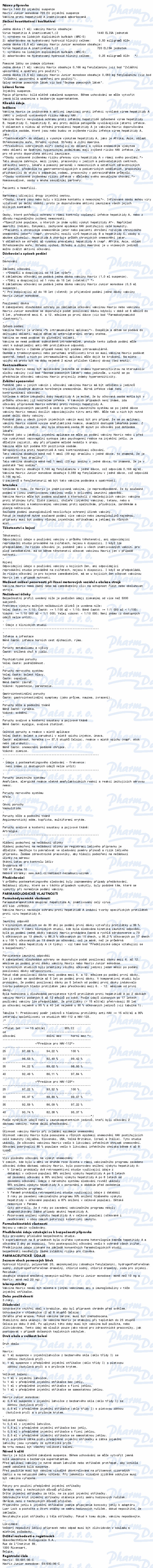 Havrix Junior monodose 720EU inj.sus.1x0.5ml+sj