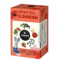 Leros Dětský čaj s ovocem 9m 20x2g