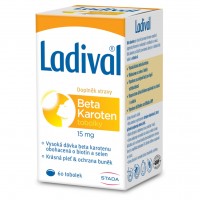 Ladival Beta Karoten 15mg 60 tobolek
