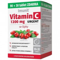 Vitamin C 1200 mg Urgent se šípky Imunit 90+30 tablet