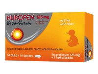 Nurofen Pro Děti 125mg 10 čípku