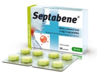 Septabene Citron A Bezový Květ 16 pastilek