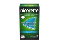 Nicorette Icemint Gum 2mg léčivé žvýkací gumy 105