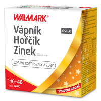 Walmark Vápník Hořčík Zinek Osteo 140+40 tablet zdarma