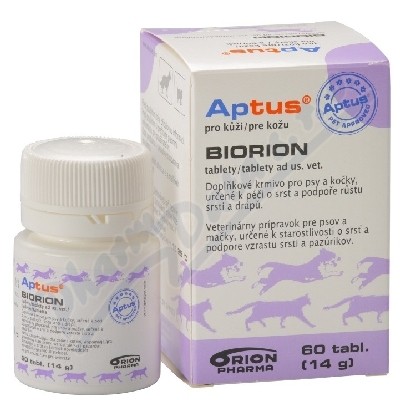 Aptus Biorion doplňkové krmivo 60 tablet