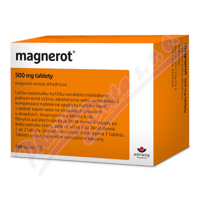 Magnerot 500mg 200 tablet