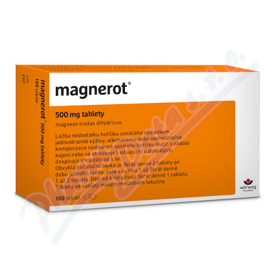 Magnerot 500mg 100 tablet