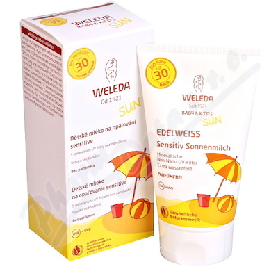 Weleda Dětské Mléko Na Opalování Spf30 Sens.150ml